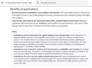 Google Product Speed