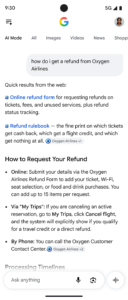 Google Ai Mode Airline Refund