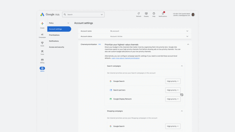 Google Ads Logo Priority