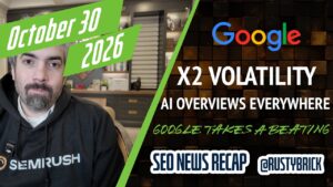 Récapitulatif vidéo Buzz de Search News : Google Volatility X2, mises à jour du spam, aperçus de l'IA partout, mélange de publicités et de produits organiques, revenus de Google et Microsoft
                

