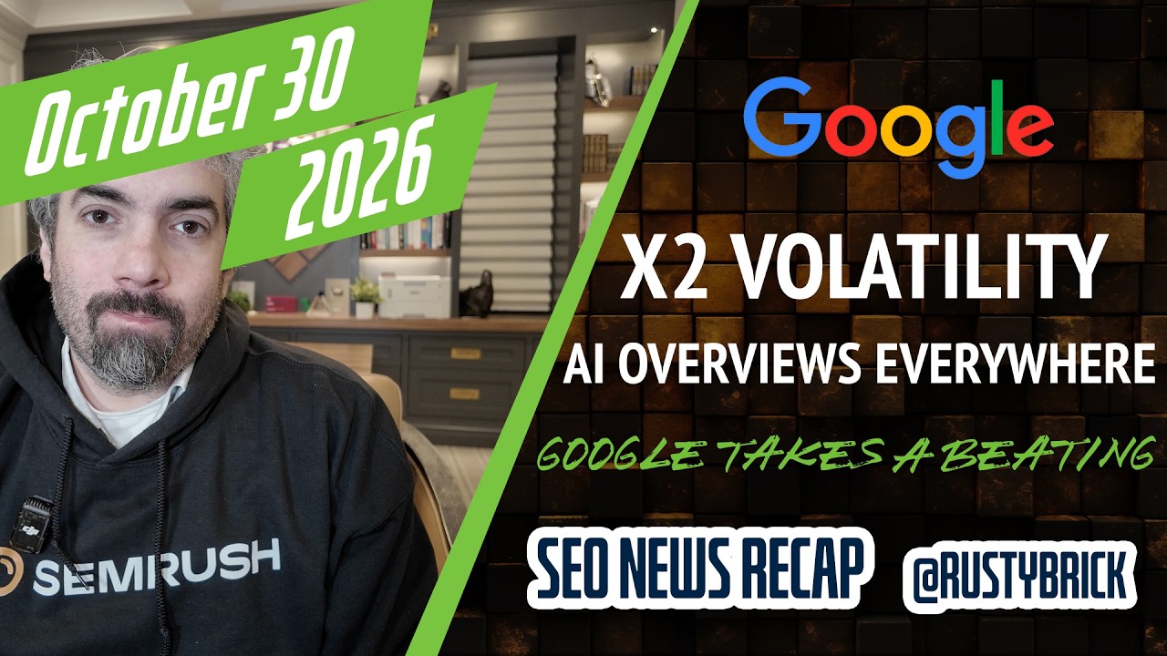 Récapitulatif vidéo Buzz de Search News : Google Volatility X2, mises à jour du spam, aperçus de l'IA partout, mélange de publicités et de produits organiques, revenus de Google et Microsoft