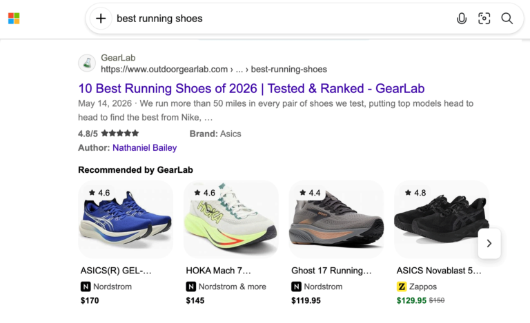Bing Product Search